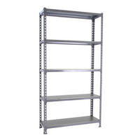 SCHWERLASTREGAL Big Metal Shark HxBxT 200 x 110 x 30 cm Fachlast 200 kg Grau - Grau, Metall (110/200/30cm) - PROREGAL