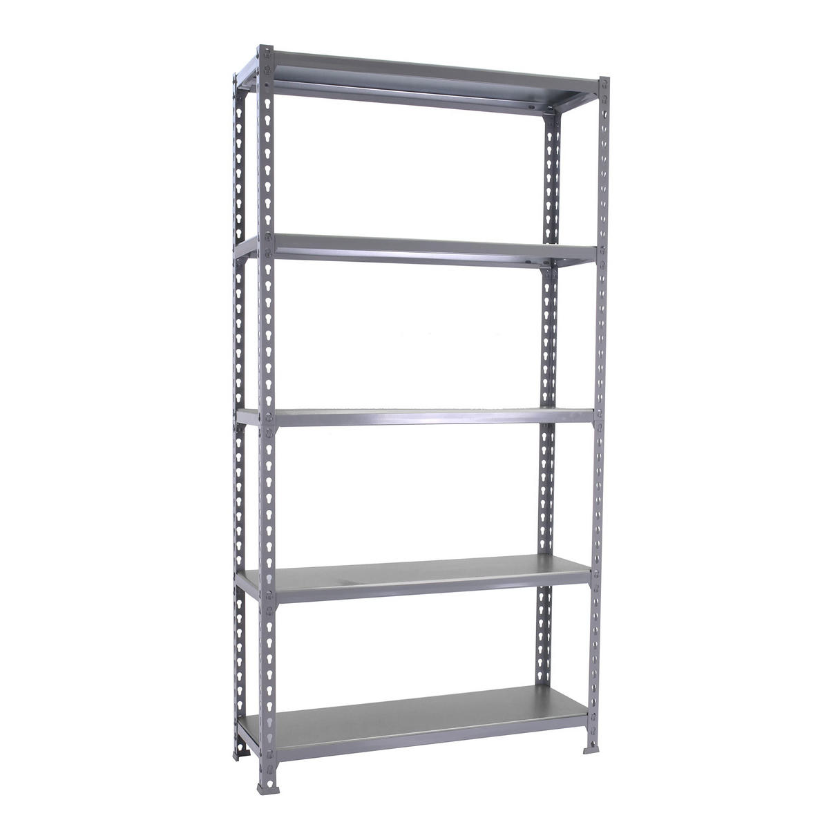 SCHWERLASTREGAL Big Metal Shark HxBxT 200 x 110 x 30 cm Fachlast 200 kg Grau - Grau, Metall (110/200/30cm) - PROREGAL