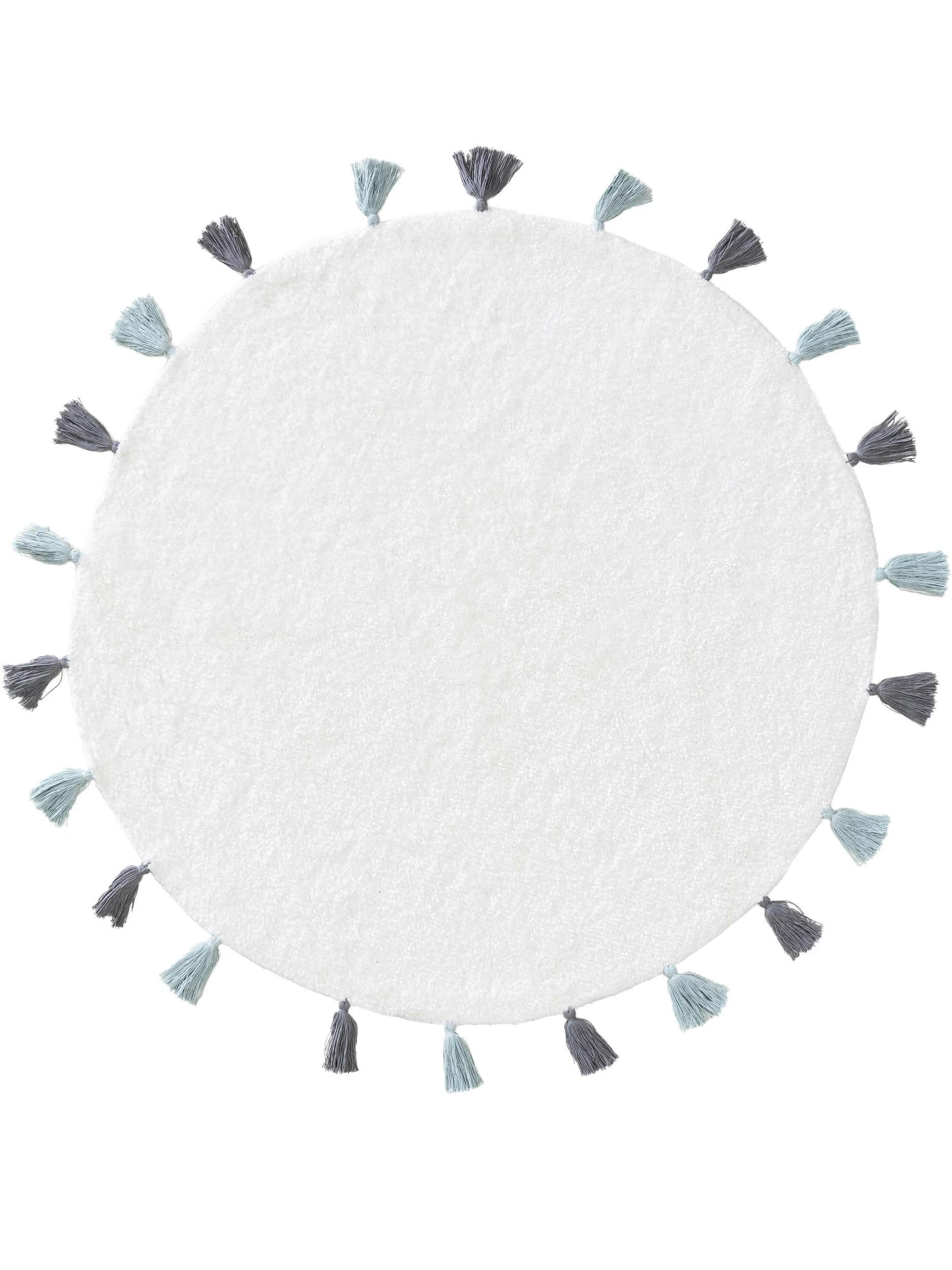 KINDERTEPPICH waschbar Malu Blau ø 120 cm rund - Blau, Textil (120/120cm) - Lytte