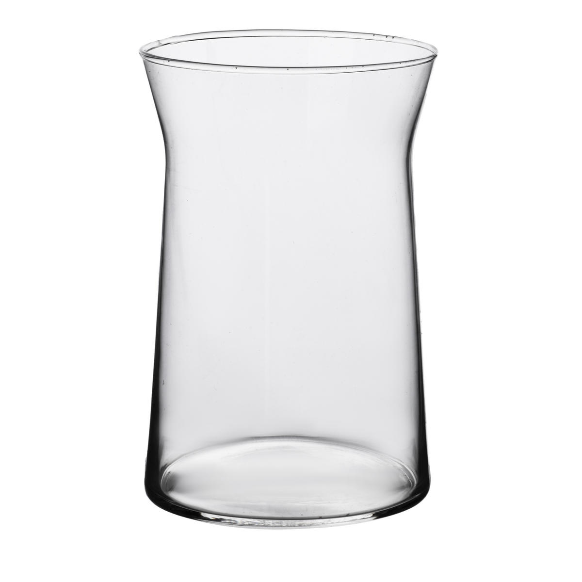 VASE Serenite Transparent 10,5x10,5xh16,5 cm Glas - Transparent, Glas (16.5cm) - Mondex
