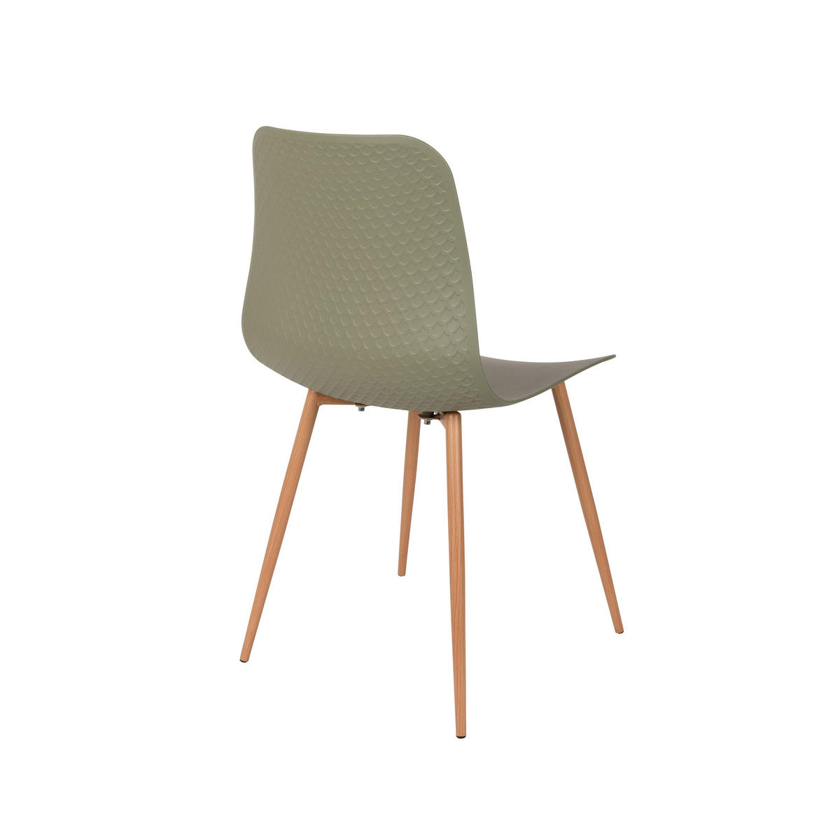 ESSZIMMERSTUHL Leon Grün - 2 er Set - Grün, Kunststoff (44.5/80/49cm) - Housecraft Living