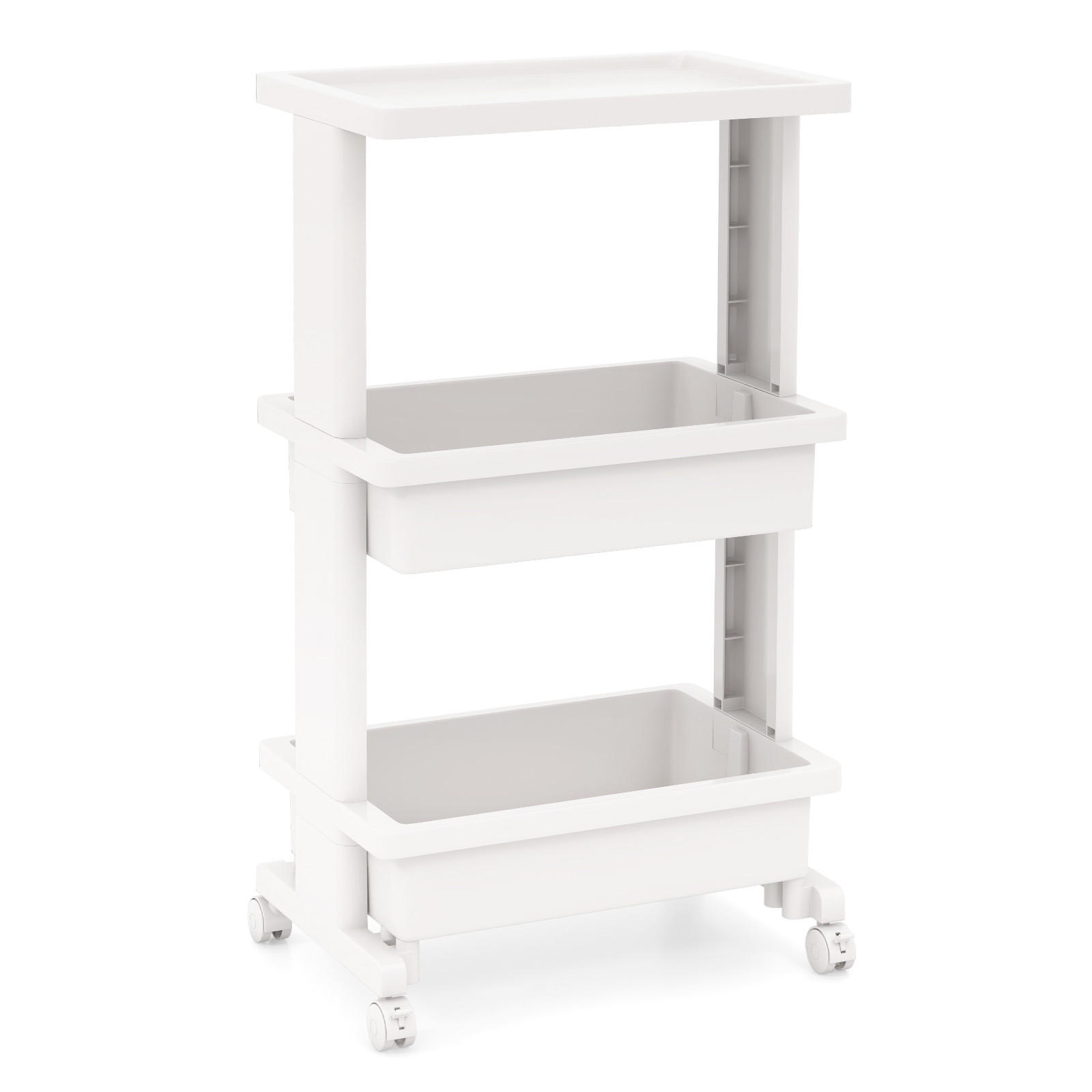 COSTWAY VOZÍK 81 cm bílý