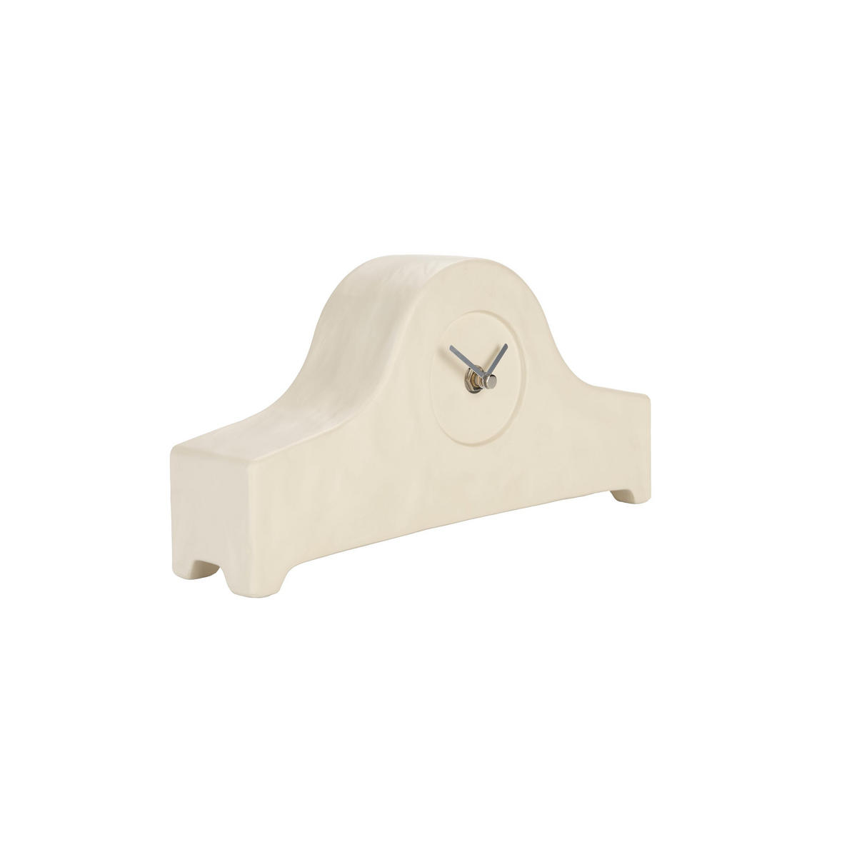 TISCHUHR Grandma Beige - Beige, Keramik (27.5/14/8cm) - Zuiver