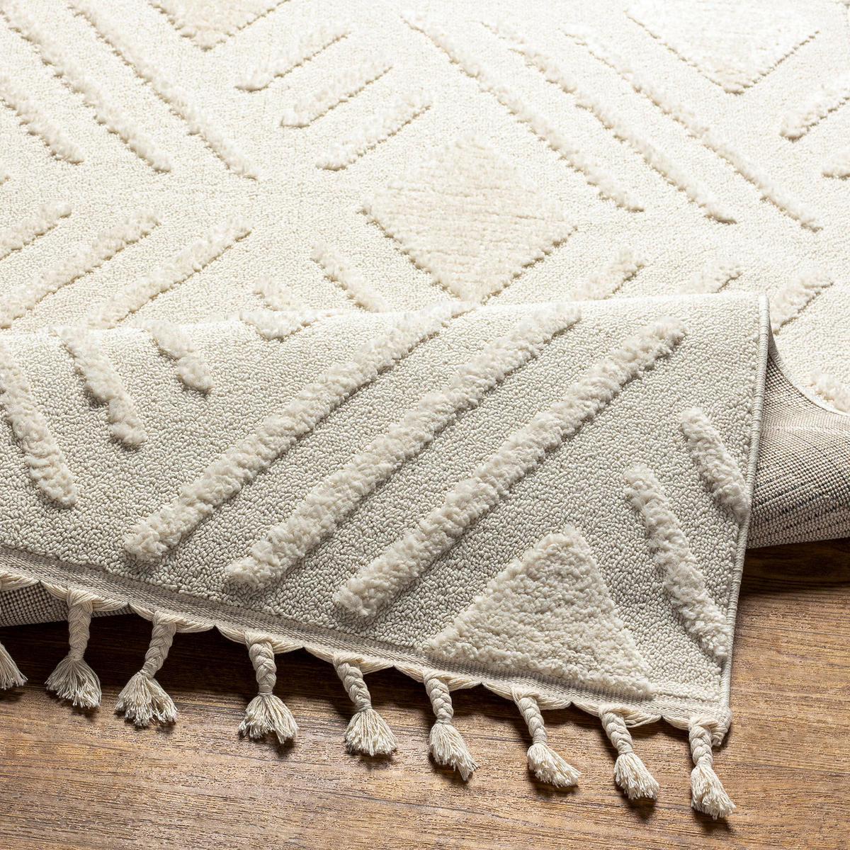 KURZFLORTEPPICH 160/213 cm Beige - Beige, Naturmaterialien/Textil (160/213cm) - LIVABLISS