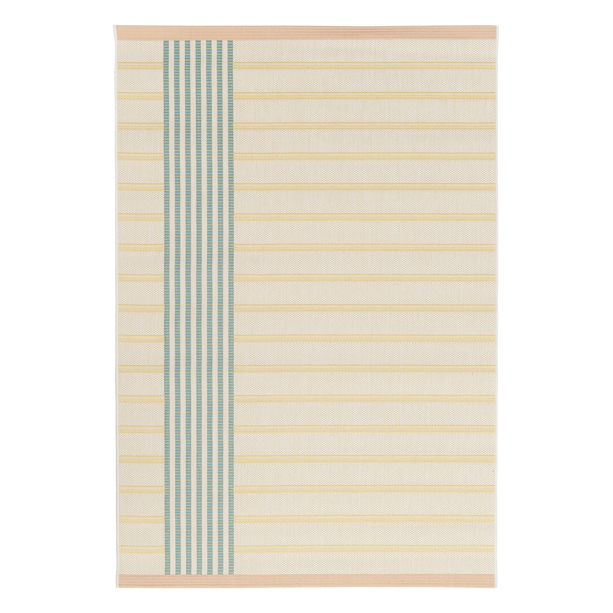 BUNTER Teppich für Innen- und Außenbereich gelb - Gelb, Textil (200/290cm) - AFK Living