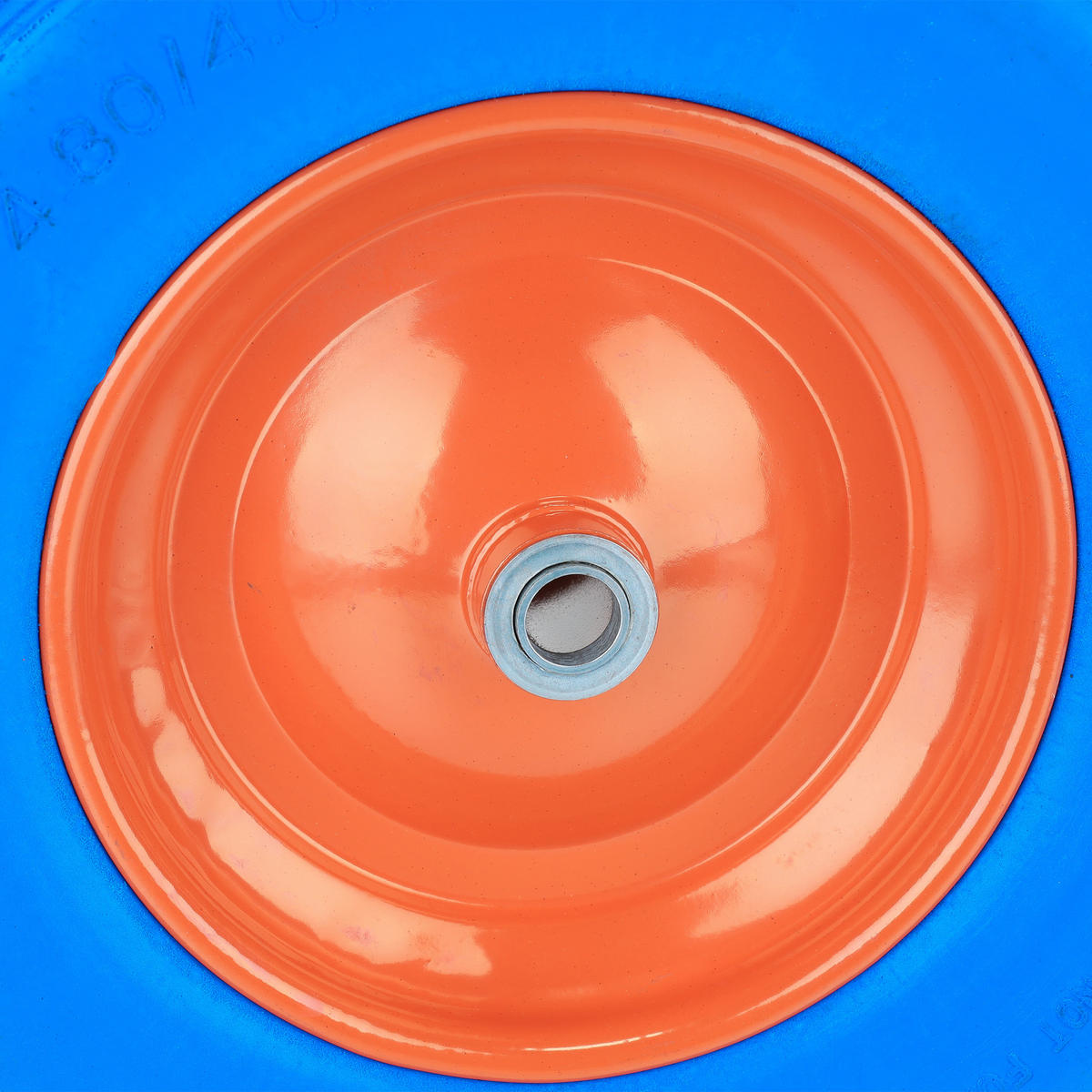 SCHUBKARRENRAD - Multicolor, Kunststoff/Metall (39/39/8cm) - Relaxdays