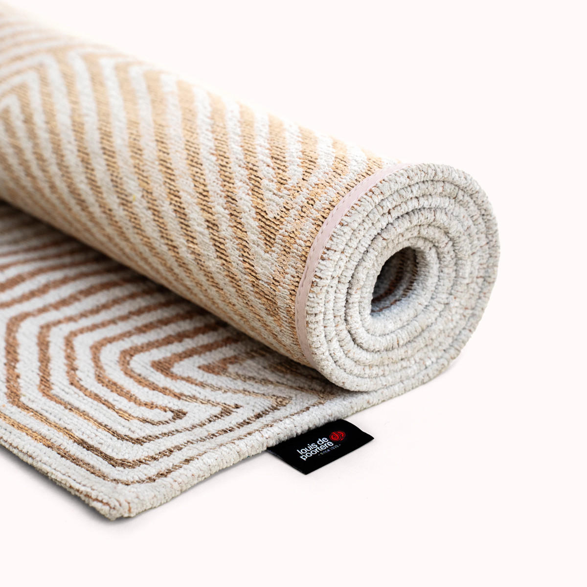 TEPPICH Indian Sand Coral 200/280 cm - Rot, Textil (200/280cm) - Louis De Poortere