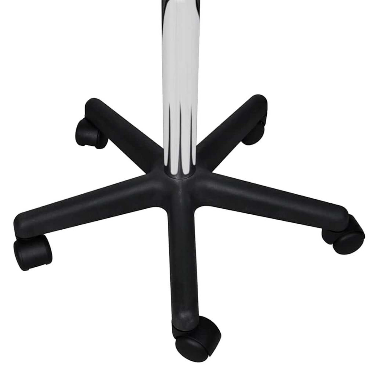 BÜROSTÜHLE Schwenkbar 84 cm Weiß Kunstler - Weiß, Leder (52/84/52cm) - vidaXL