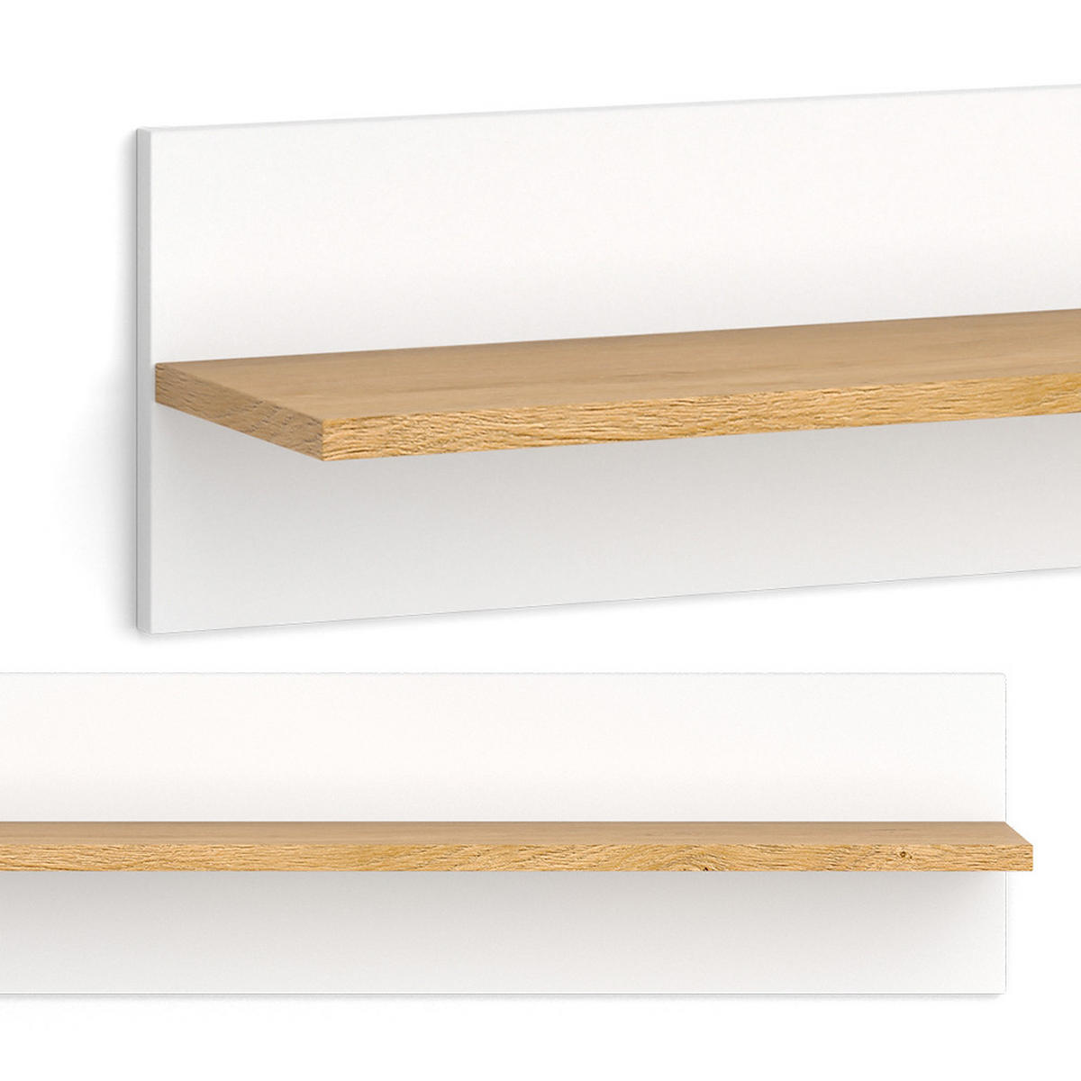 POLICE NA DĚTSKÝ POKOJ Malia Bílá - bílá, kompozitní dřevo (70/20/18.4cm) - VitaliSpa