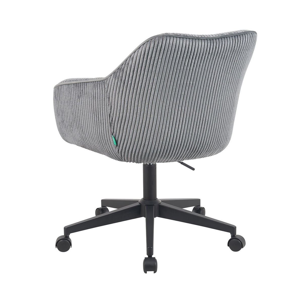 BÜROSTUHL Mika-Elio 2er-Set - Schwarz/Grau, Textil/Metall (60/79/61cm) - DUBI Möbel