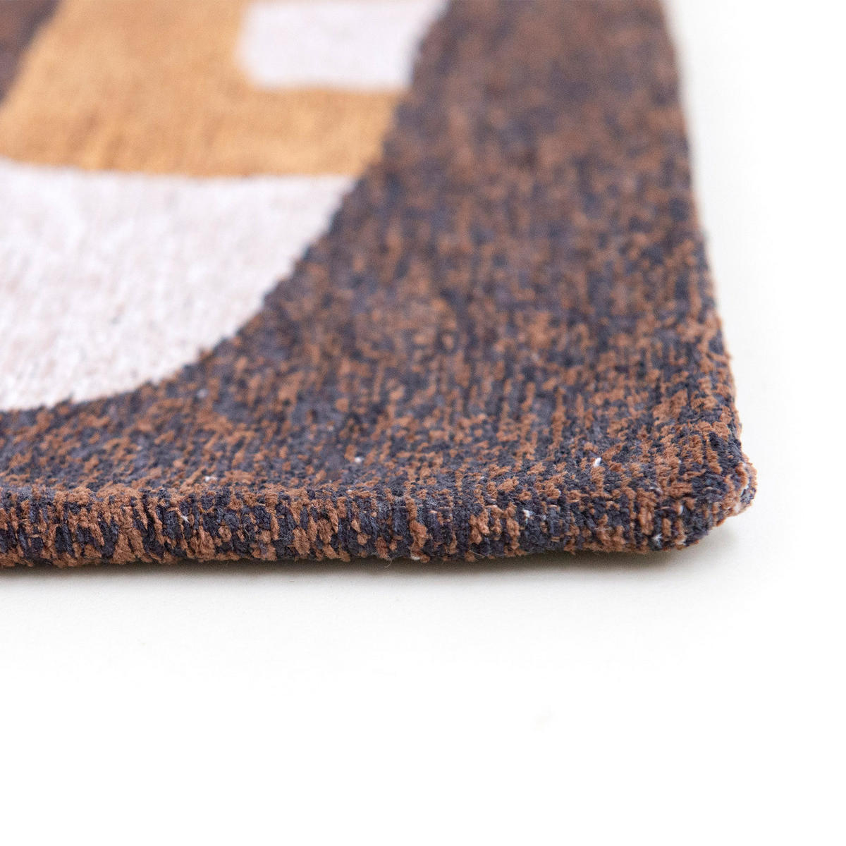 TEPPICH Bison Craft Kuba 80/250 cm - Braun, Kunststoff/Textil (80/250cm) - Louis De Poortere