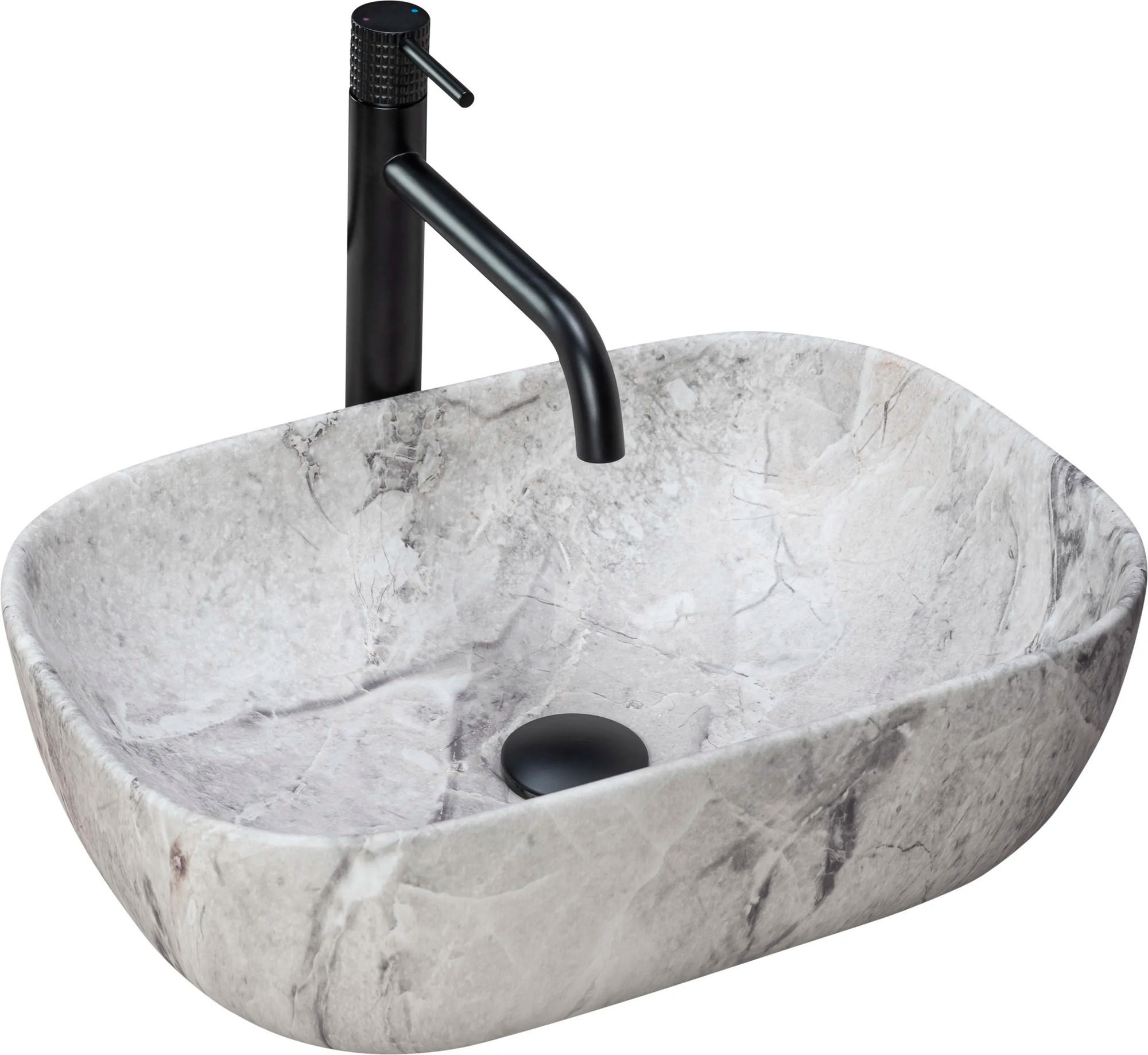 REA Aufsatzwaschbecken Beige 33.5x13.5x46.5 cm