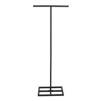 KLEIDERSTÄNDER Fabri3 Schwarz - Schwarz, Metall (30/165/50cm) - LOFT42