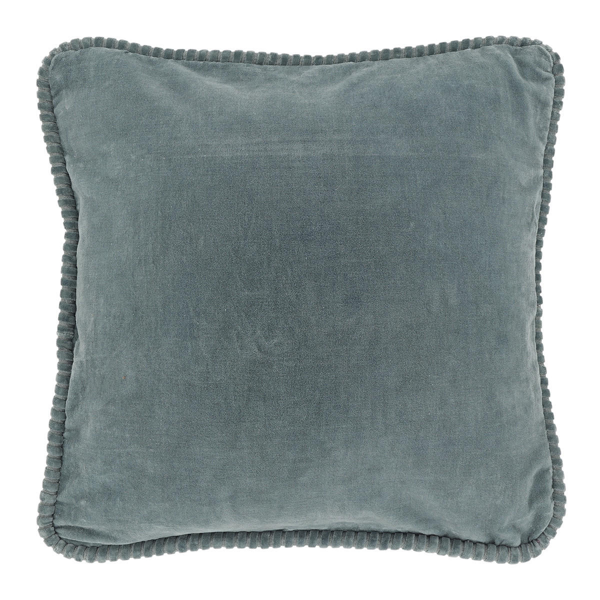 DEKOKISSEN Carmel Blau 45/45/8 cm - Blau, Textil (45/45cm) - Unique Living