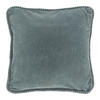 DEKOKISSEN Carmel Blau 45/45/8 cm - Blau, Textil (45/45cm) - Unique Living