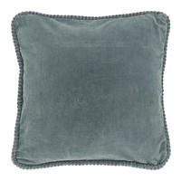 DEKOKISSEN Carmel Blau 45/45/8 cm - Blau, Textil (45/45cm) - Unique Living