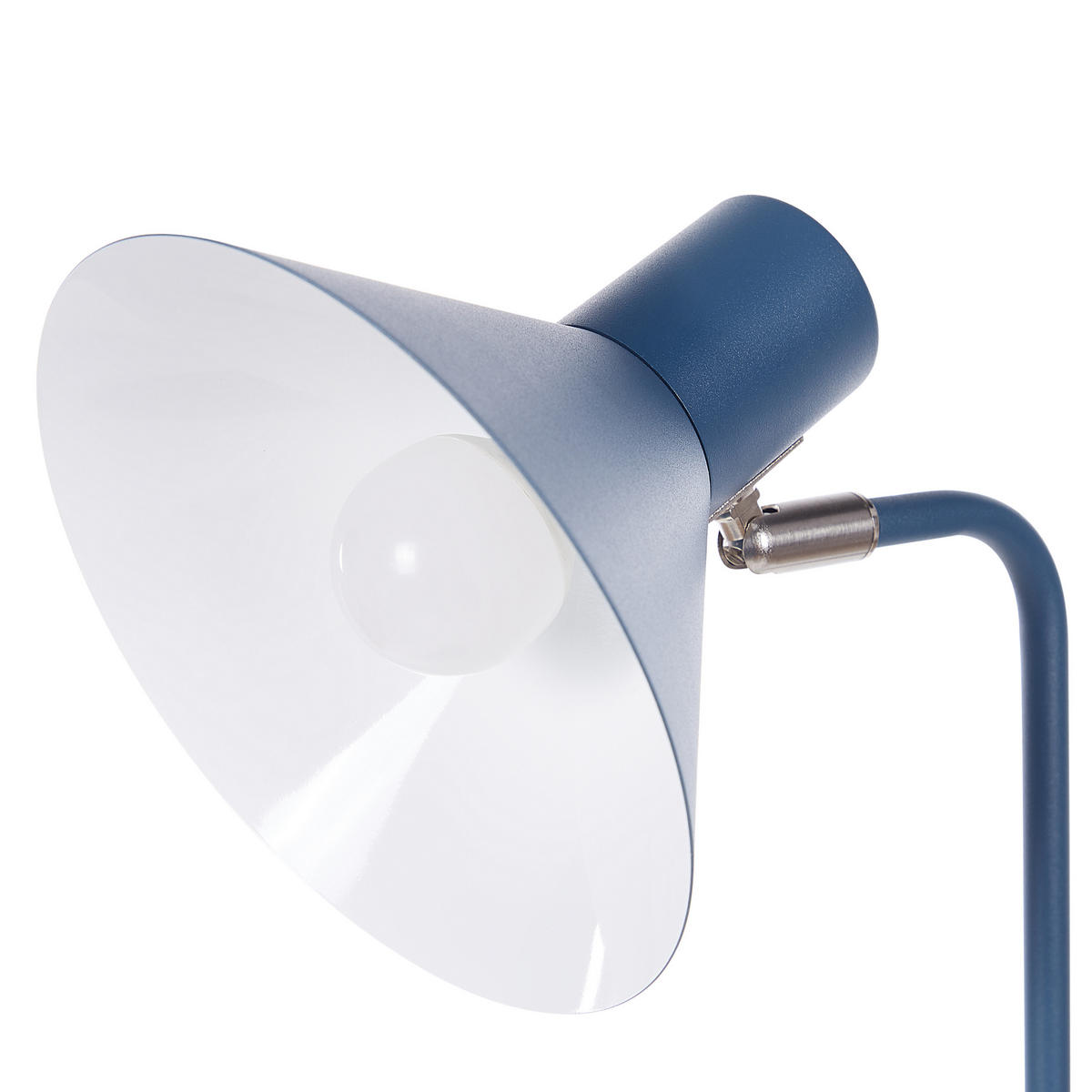 SCHREIBTISCHLAMPE Blau Rimava - Blau, Metall (18/22/51cm) - Beliani