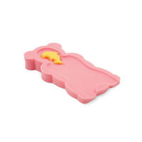 BABYBADEWANNE Einlage Maxi rosa Schwamm, PU-Schaum, verschiedene Motive - Rosa, Kunststoff (27.5/50.5cm) - Lorelli