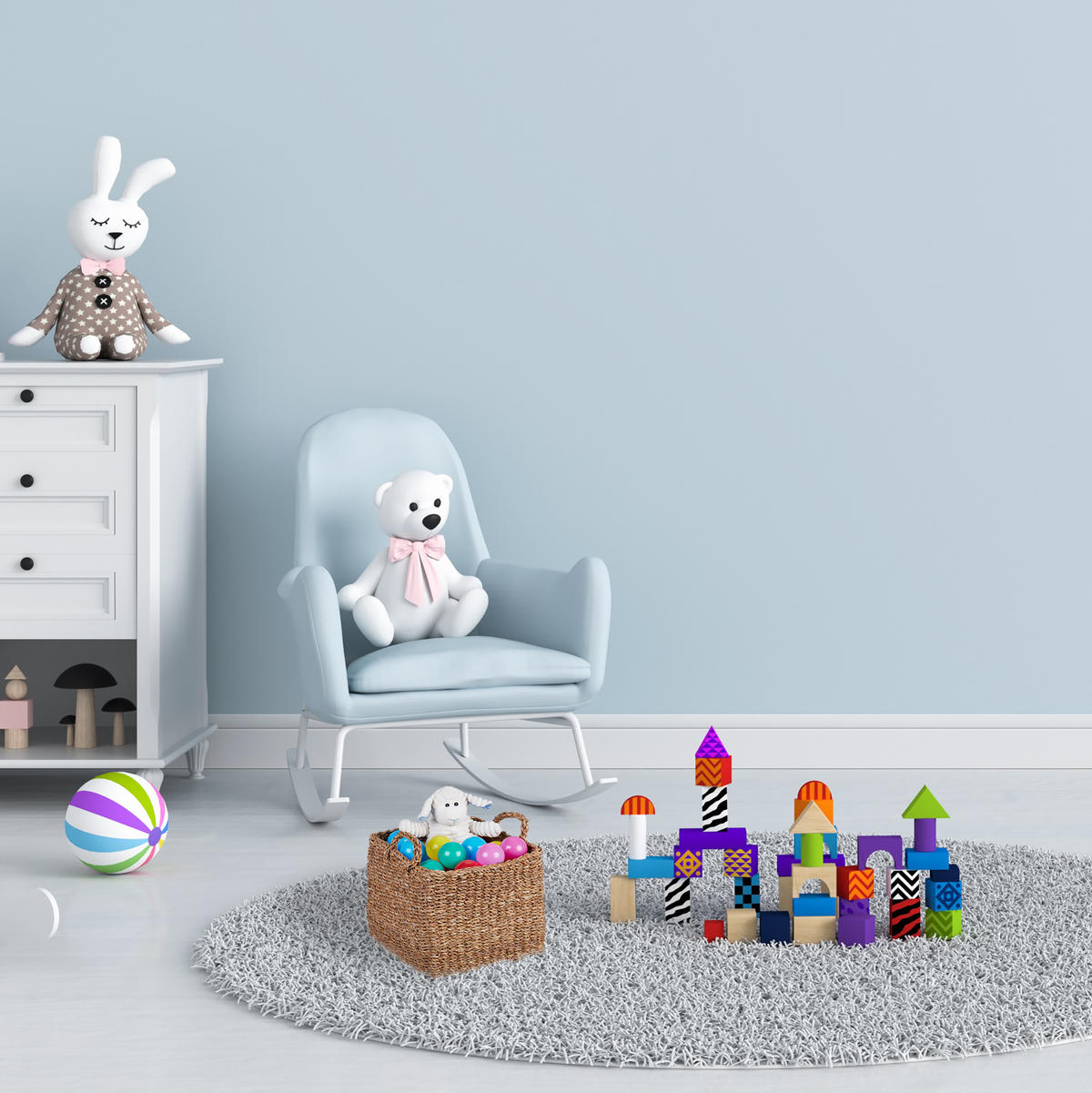 3TLG.AUFBEWAHRUNGSKORB-SET - Hellbraun, Textil (35/35/30cm) - Relaxdays