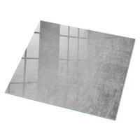 GLASPLATTE 80x60 cm – Graue Textur - Braun, Glas (0.4/80/60cm) - ArtPrintCave