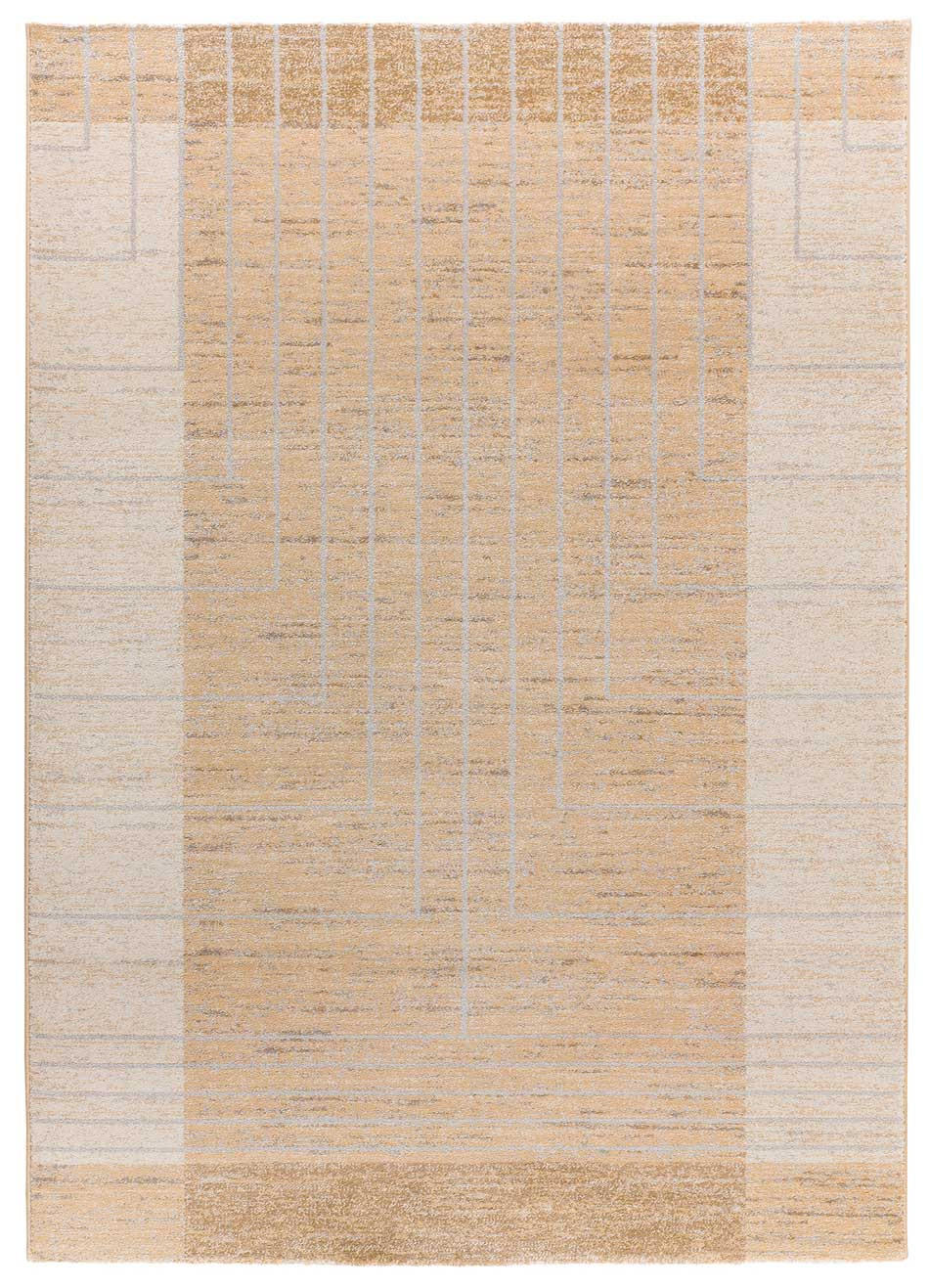 WEBTEPPICH beige Craft 133/190 cm - Beige, Naturmaterialien/Textil (133/190cm) - Atticgo