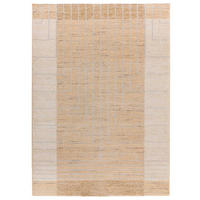 WEBTEPPICH beige Craft 133/190 cm - Beige, Naturmaterialien/Textil (133/190cm) - Atticgo