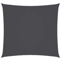 SONNENSEGEL Oxford-Gewebe Quadratisch 7/7 M Anthrazit - Anthrazit, Textil (700/600cm) - vidaXL