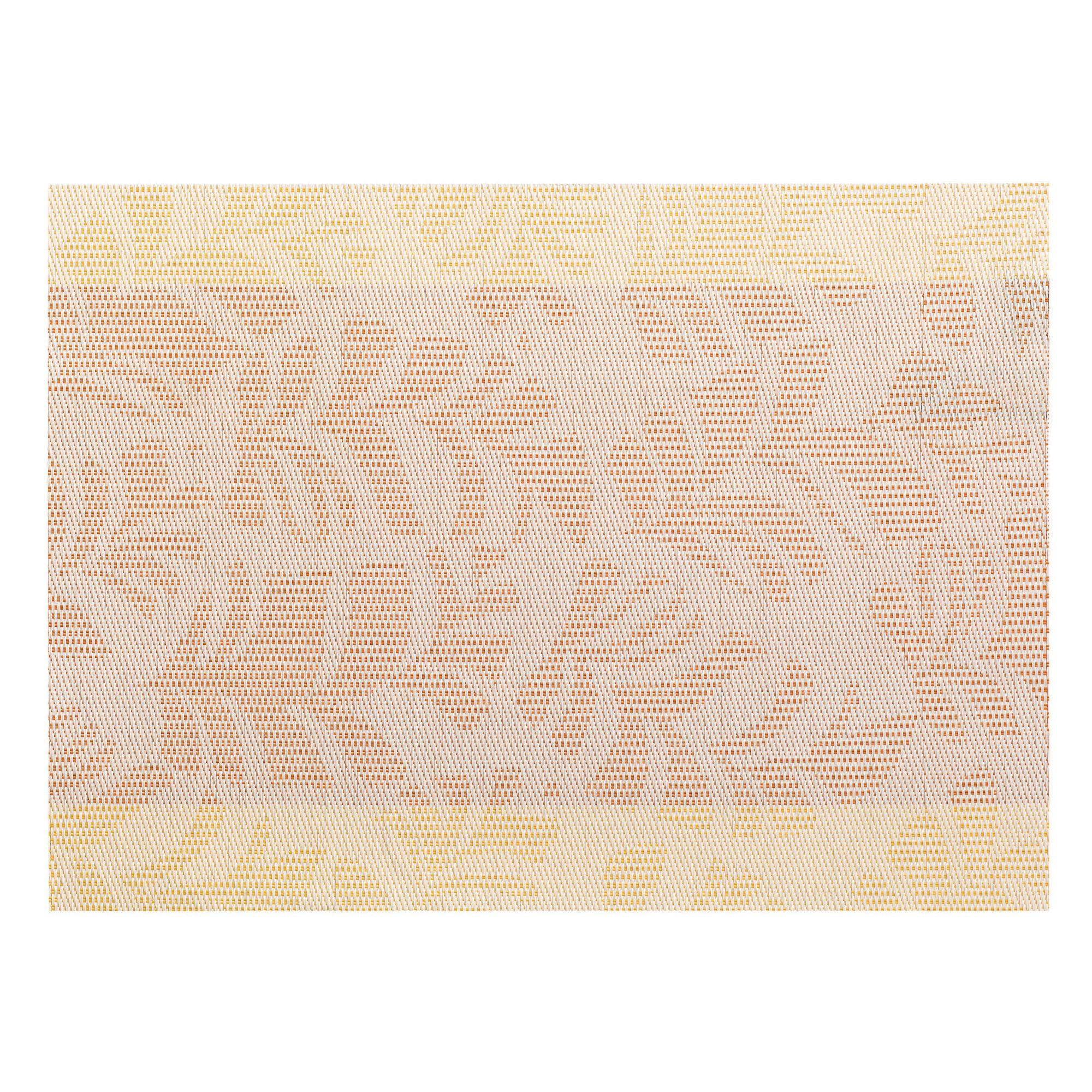 TISCHSET Hoja bernstein 33 x 45 cm - Dunkelorange, Textil (33/45cm) - Winkler
