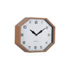 WECKER Modern Factory Octagon Braun 32/32/26 cm - Braun, Kunststoff (32/26/32cm) - Karlsson