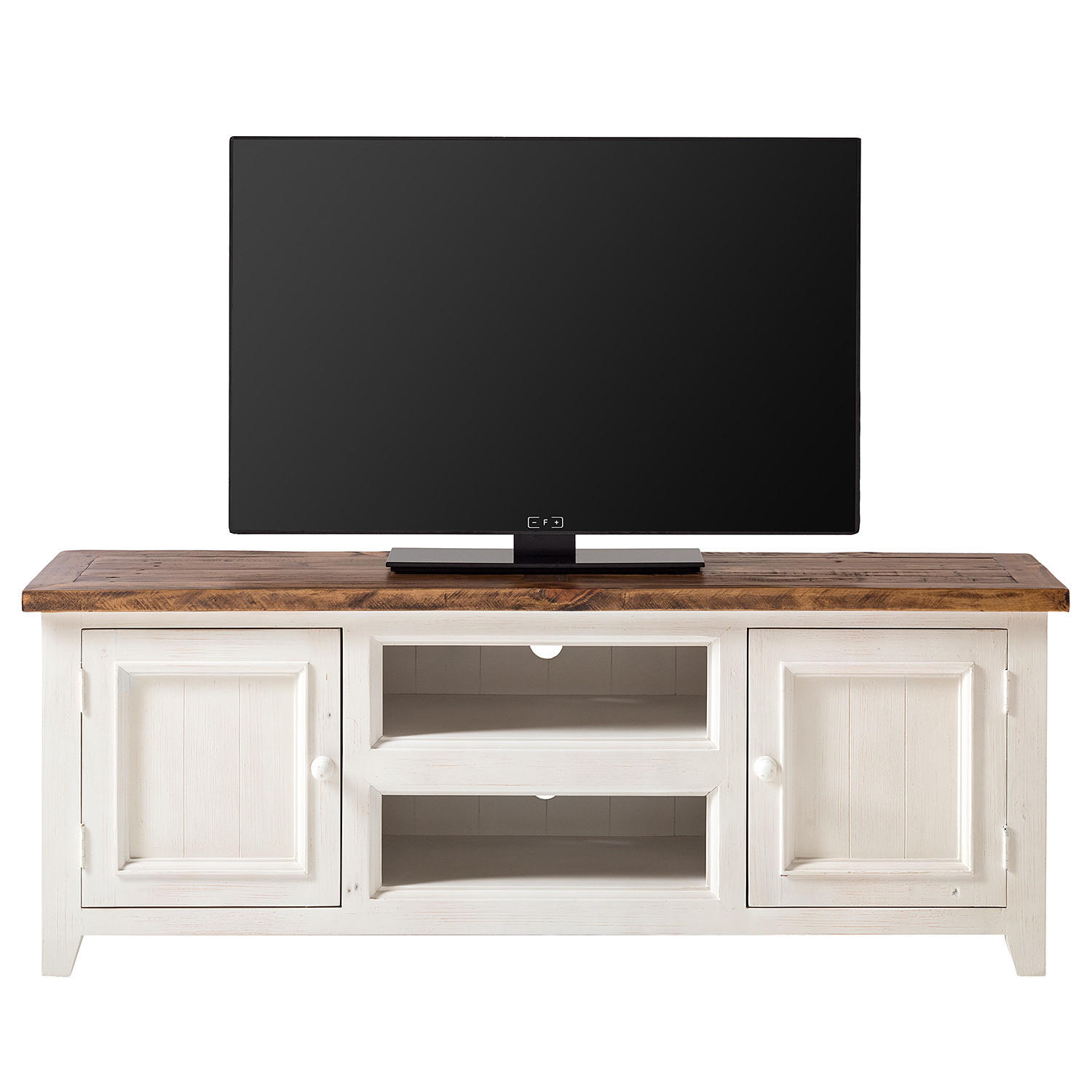 TV-LOWBOARD - Kiefer massiv - Kieferfarben, Holz (160/60/45cm) - home24