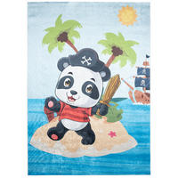 TEPPICH EMMA Blau 80/150 cm - Blau, Kunststoff (80/150cm) - Tapiso