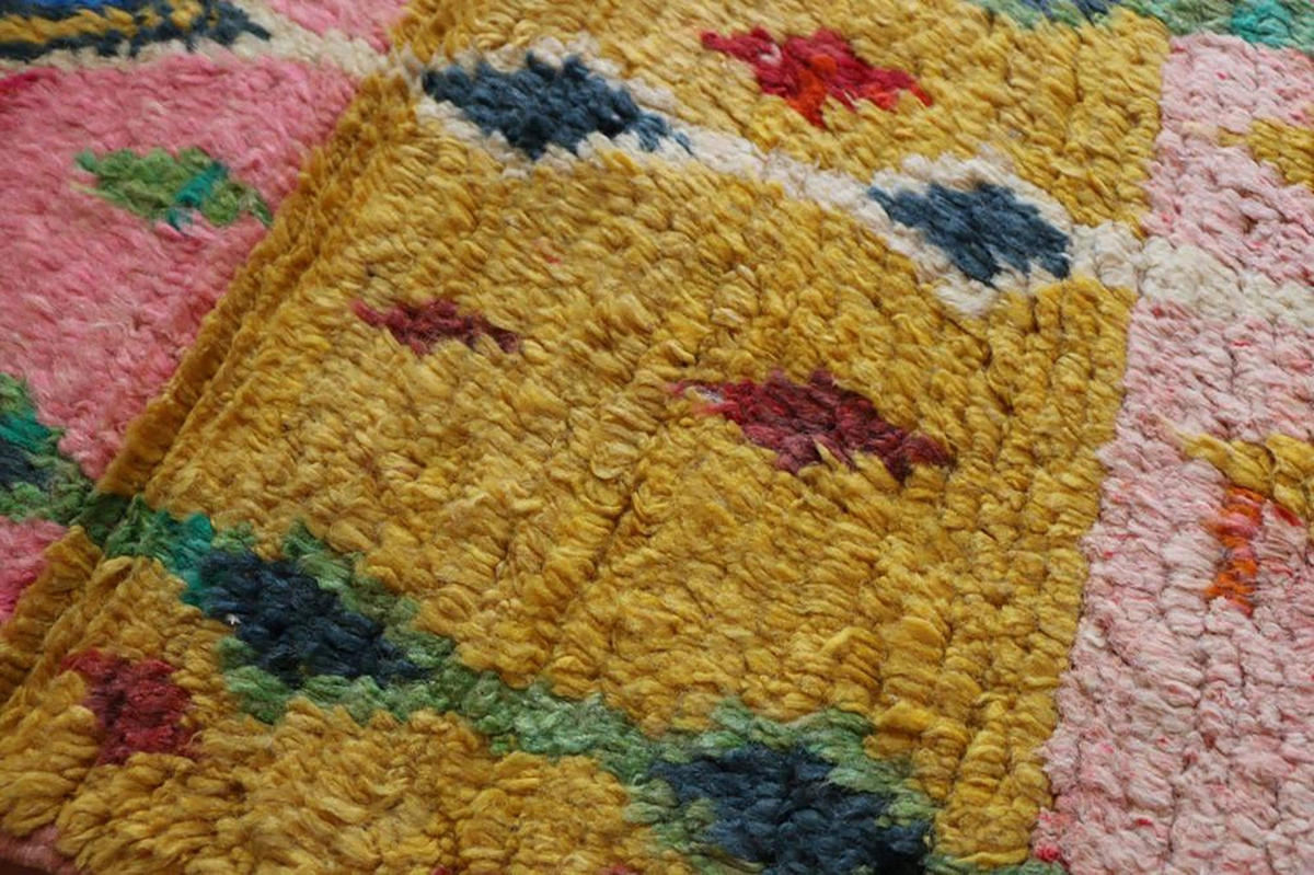 BERBERTEPPICH Teppichläufer marokkanisch aus reiner Wolle mehrfarbig - Multicolor, Naturmaterialien (140/200cm) - AFK Living