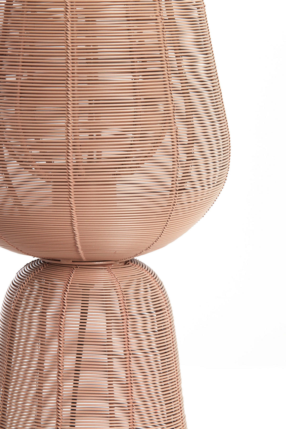 TISCHLAMPE Aboso Orange Ø18/42 cm - Orange, Metall (18/18/42cm) - Light & Living