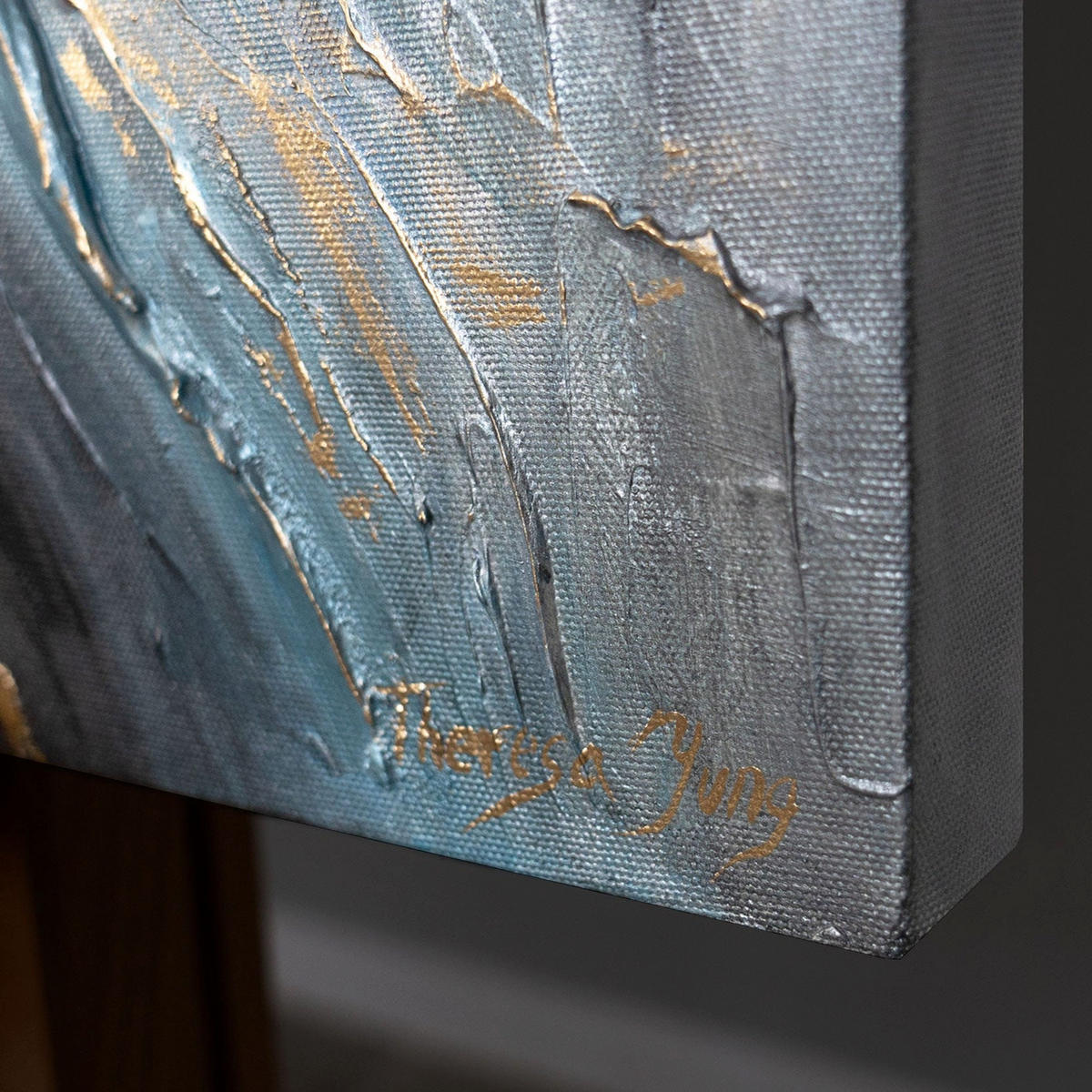 GEMÄLDE Ruf der Höhe auf Keilrahmen 115x50 cm - Multicolor, Holz (115/50cm) - YS-art gallery