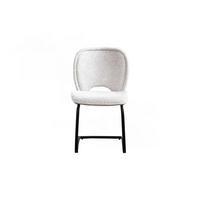ESSZIMMERSTUHL JONA Hellgrau Webstoff - Hellgrau/Schwarz, Kunststoff/Textil (49/92/59cm) - KAWOLA