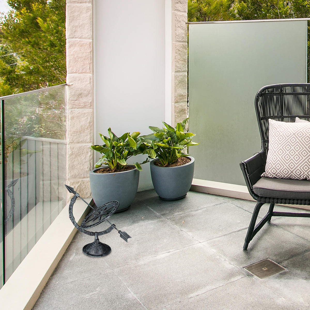 SUNCANI - višebojno, metal (18/26/27cm) - Relaxdays