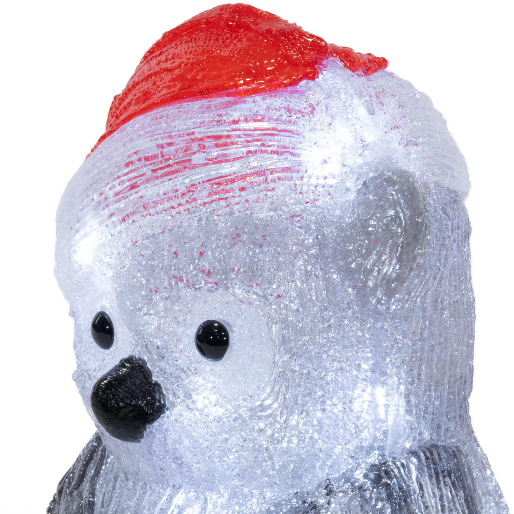 WEIHNACHTSDEKORATION Eule 24,7 cm - Multicolor, Kunststoff (14.5/24.7/17.5cm) - Fééric Lights and Christmas