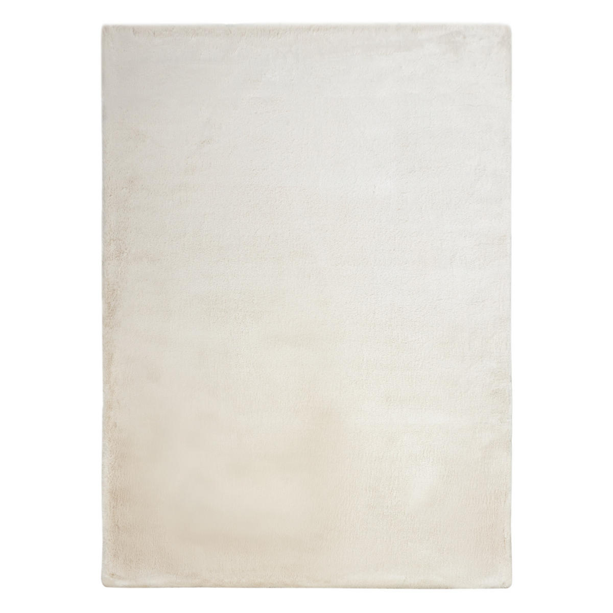 MATTA BUNNY elfenben IMITATION AV KANINSPEL 200/290 cm - Beige, Textil (200/290cm) - rugsX