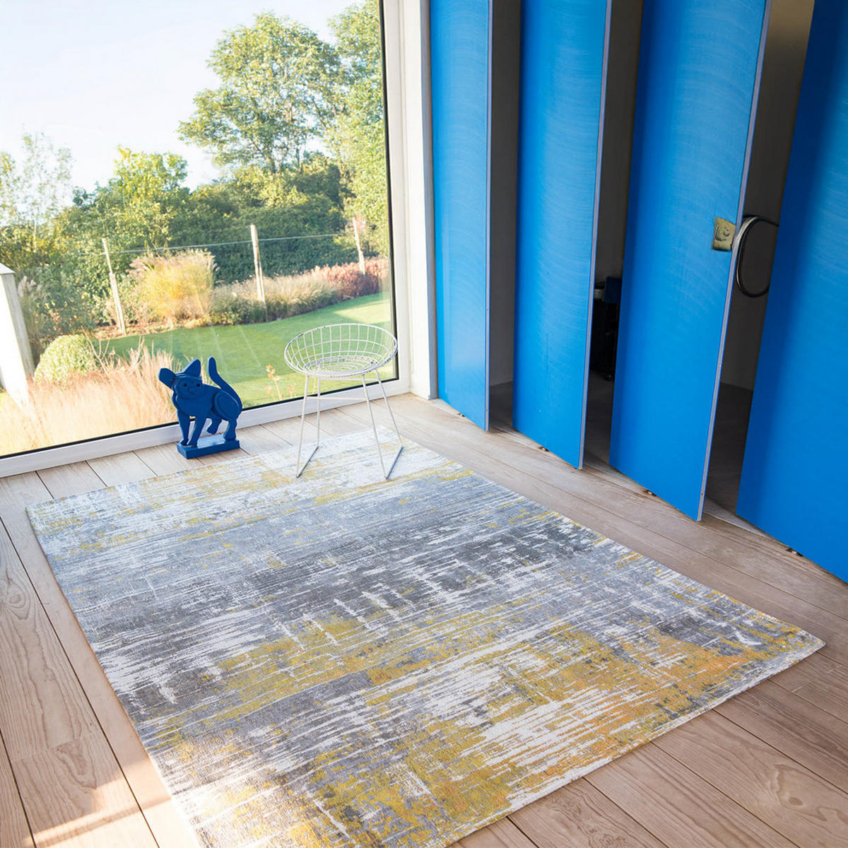 TEPPICH Sea Bright Sunny Atlantic 140/200 cm - Gelb, Textil (140/200cm) - Louis De Poortere