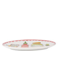 TELLER Food Icons in Bunt - 27cm - Multicolor, Keramik (27/19.4/2.1cm) - Blond Amsterdam