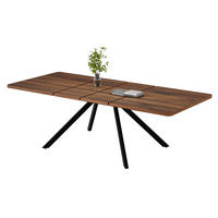 AUSZIEHTISCH 160-240/90 cm in Walnussfarben für 6 bis 10 Personen - Walnussfarben, Holzwerkstoff (240/90/74.5cm) - BEAOK