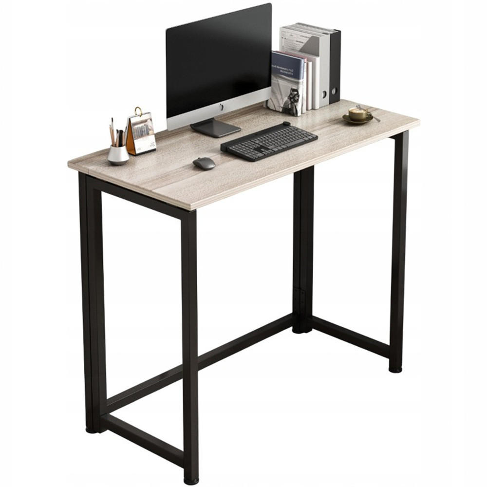 SCHREIBTISCH, hellbraun 80/40/72 cm - Braun, Holzwerkstoff (40/80/72cm)