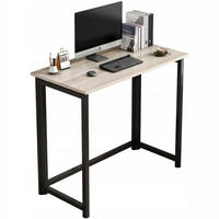 SCHREIBTISCH, hellbraun 80/40/72 cm - Braun, Holzwerkstoff (40/80/72cm)