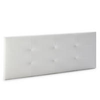KOPFTEIL 160x60 cm Carla Weiß - Weiß, Fell (8/60/160cm) - VS Venta-stock