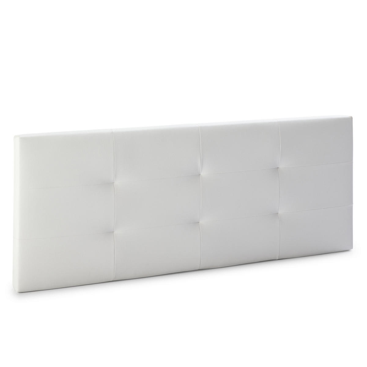 KOPFTEIL 160x60 cm Carla Weiß - Weiß, Fell (8/60/160cm) - VS Venta-stock