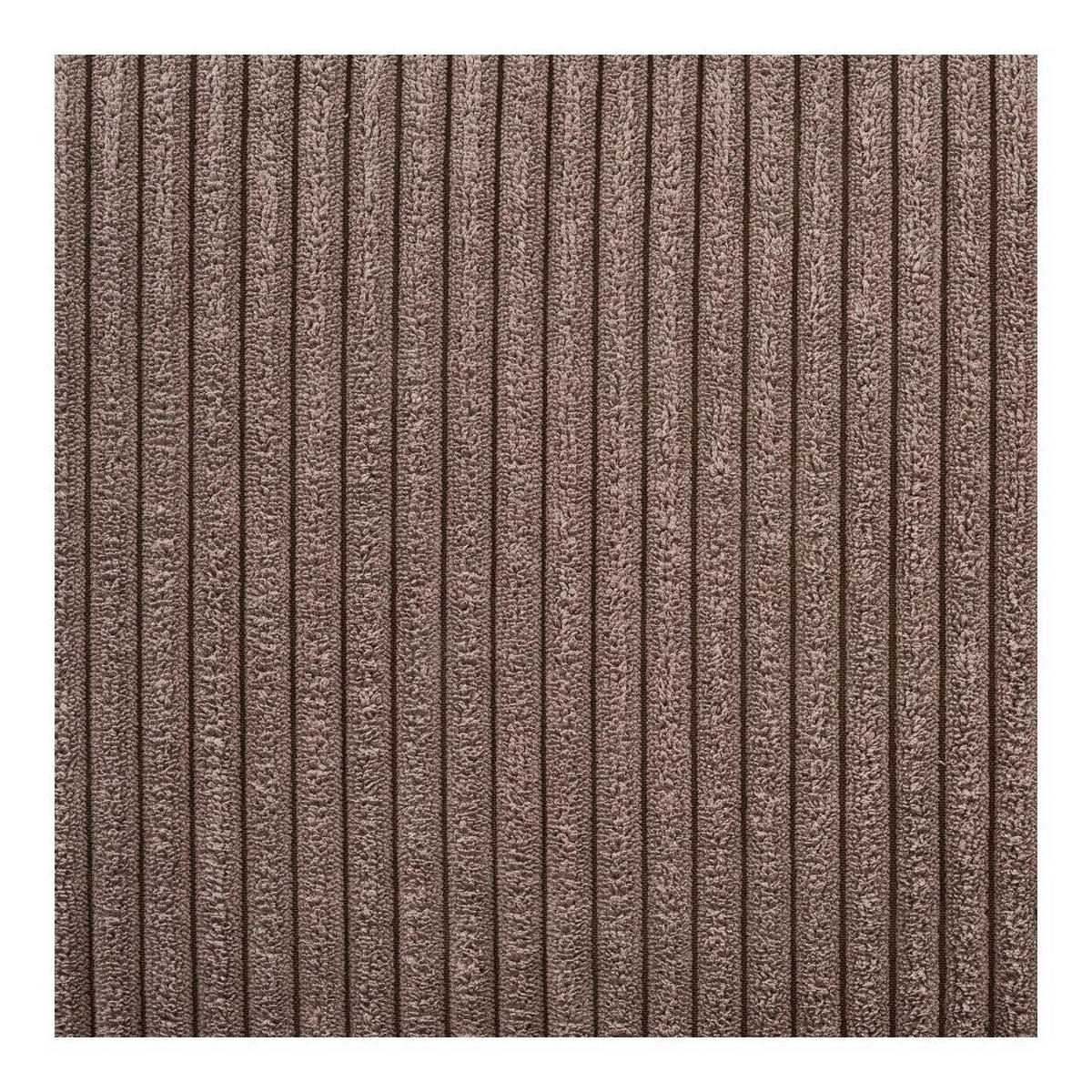 CHAISELONGUE-SOFA, Cora, Braun, Polyester, 170 x 290 x 76 cm - Braun, Textil (170/290cm) - ebuy24