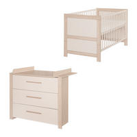 BABYMÖBEL-SET Momo 2-teilig - Kaschmir, Holz/Holzwerkstoff (112/98/75cm) - Roba