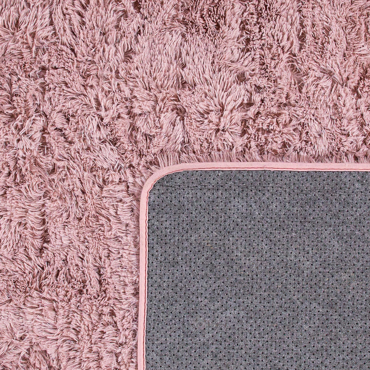 HOCHFLORTEPPICH 60/100 cm Silky 591 - Rosa, Textil (60/100cm) - Paco Home
