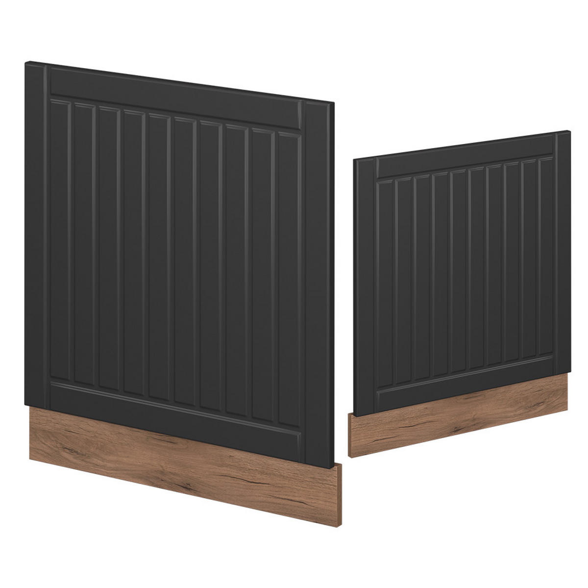 PŘEDNÍ PANEL Fame-Line Tmavě šedá - medově dubová/tmavě šedá, kompozitní dřevo (60/67.4/1.6cm) - Vicco