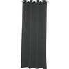 ÖSENVORHANG HARP Blickdicht - Dunkelgrau, Textil (140/0.5/250cm) - Esprit